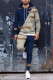 Blue Men's Personalized Printed Hoodie Set 023