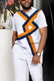 White Men's Leisure Walking Suit-003