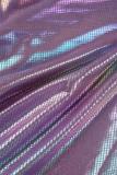 Purple Sexy Solid Backless Spaghetti Strap Sleeveless Dress Dresses
