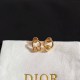 Gold Simplicity Letter Patchwork Earrings