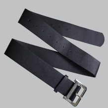 Black Casual Solid Patchwork Belts