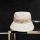 White Street Letter Patchwork Hat