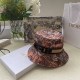 Red Street Letter Patchwork Hat
