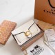 White Simplicity Geometric Patchwork Bags
