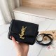 Black Simplicity Letter Patchwork Bags