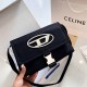 Navy Blue Simplicity Geometric Patchwork Bags