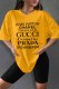 Ginger Casual Print Letter O Neck Short Sleeve Two Pieces