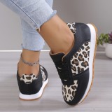 Cream White Casual Sportswear Daily Patchwork Round Comfortable Out Door Sport Running Shoes