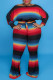 Black Casual Striped Patchwork Frenulum O Neck Long Sleeve Two Pieces