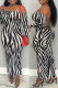 Black Casual Print Backless Off the Shoulder Long Dress Dresses