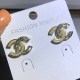 Gold Simplicity Letter Patchwork Earrings