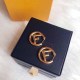 Gold Street Letter Patchwork Earrings