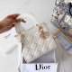 White Elegant Simplicity Letter Patchwork Bags