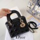 Black Elegant Simplicity Letter Patchwork Bags