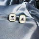 White Street Simplicity Letter Patchwork Earrings