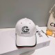 White Street Letter Patchwork Hat