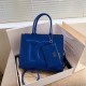 Blue Casual Simplicity Letter Patchwork Zipper Bags