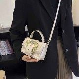 White Street Simplicity Letter Metal Accessories Decoration Bags