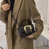 White Street Simplicity Letter Metal Accessories Decoration Bags