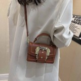 White Street Simplicity Letter Metal Accessories Decoration Bags