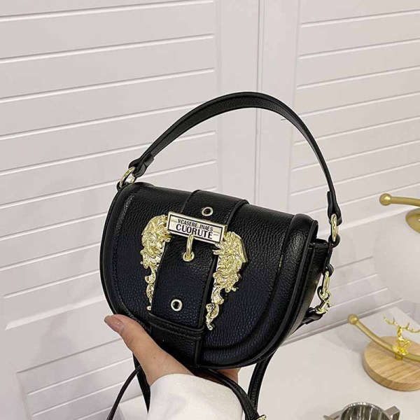 Black Street Letter Patchwork Bags