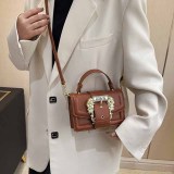 White Street Simplicity Letter Metal Accessories Decoration Bags