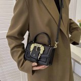 White Street Simplicity Letter Metal Accessories Decoration Bags