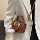 White Street Simplicity Letter Metal Accessories Decoration Bags