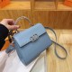 Sky Blue Letter Rhinestone Bags