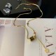 Gold Simplicity Geometric Chains Necklaces