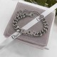 Silver Simplicity Letter Chains Bracelets