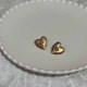 Gold Vintage Figure Patchwork Earrings