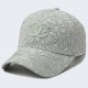 Light Green Street Simplicity Letter Embroidered Hat