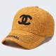 Yellow Street Simplicity Letter Embroidered Hat