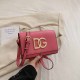 Rose Red Street Simplicity Letter Patchwork Bags