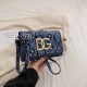Blue Street Simplicity Animal Print Patchwork Letter Bags