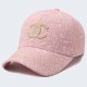 Pink Street Simplicity Letter Embroidered Hat