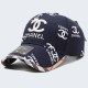 Blue Street Letter Patchwork Hat