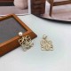 Gold Street Simplicity Geometric Patchwork Earrings
