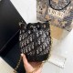 Black Street Simplicity Letter Patchwork Chains Bags
