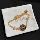 Black Gold Simplicity Letter Chains Bracelets