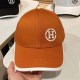 Orange Street Letter Embroidered Hat