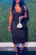 Black Sexy Solid Bandage Backless Halter Sleeveless Dress Dresses