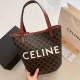 Coffee Celebrities Letter Patchwork Bags(Without Box)