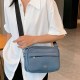 Blue Street Simplicity Letter Geometric Zipper Bags