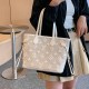 Beige Street Simplicity Letter Patchwork Bags