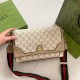 Khaki Street Simplicity Letter Patchwork Bags(Without Box)