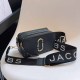 Black Gold Street Simplicity Letter Geometric Zipper Bags