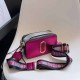 Rose Red Street Simplicity Letter Geometric Zipper Bags
