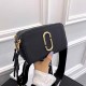 Black Street Simplicity Letter Geometric Zipper Bags